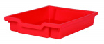Plastik-Schubfach - Höhe 7,5 cm, rot