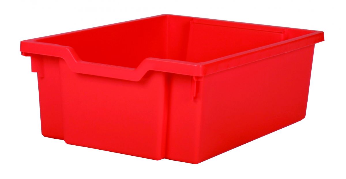 Plastik-box DOUBLE - rot Gratnells