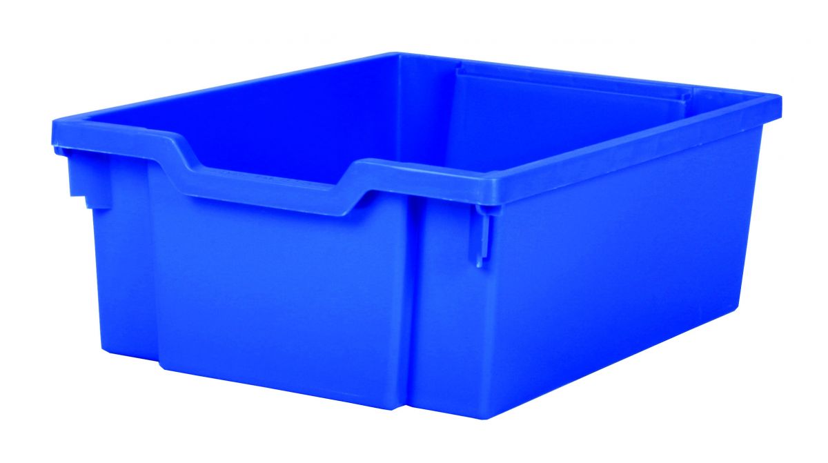 Plastik-box DOUBLE - blau Gratnells