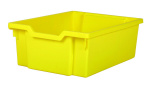 Plastik-box DOUBLE - gelb