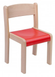 Stapelbar Stuhl VIGO HPL Sitz in Farbe