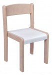 Stapelbar Stuhl VIGO HPL Sitz in Farbe