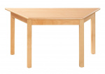 Trapezoidal Tisch 120 x 60 cm | Höhe 36 cm, Höhe 40 cm, Höhe 46 cm, Höhe 52 cm, Höhe 58 cm, Höhe 64 cm, Höhe 70 cm, Höhe 76 cm