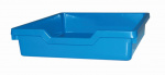 Plastik-box N1 SINGLE, Höhe 7,5 cm, blau