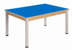 Tisch 120 x 80 cm / Höhenverstellbare Füße 40 - 58 cm