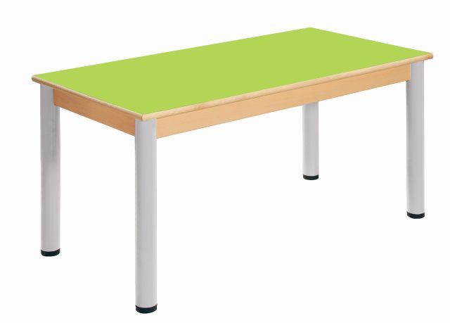 Tisch 120 x 60 cm / Höhenverstellbare Füße 36 - 52 cm