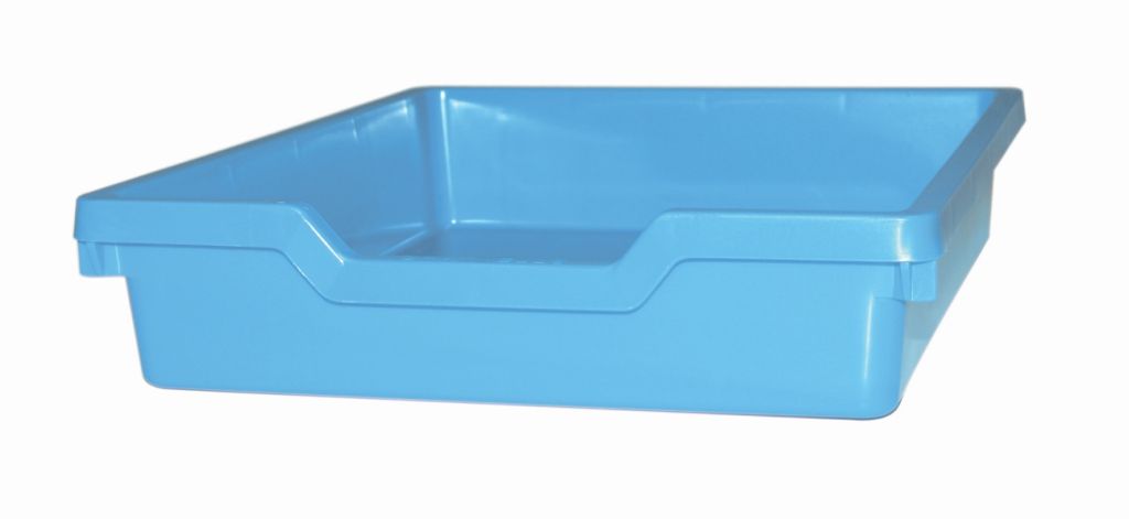 Plastik-boxe N1 SINGLE - hellblau Gratnells