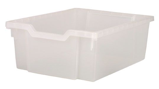 Plastik-box DOUBLE - klar Gratnells